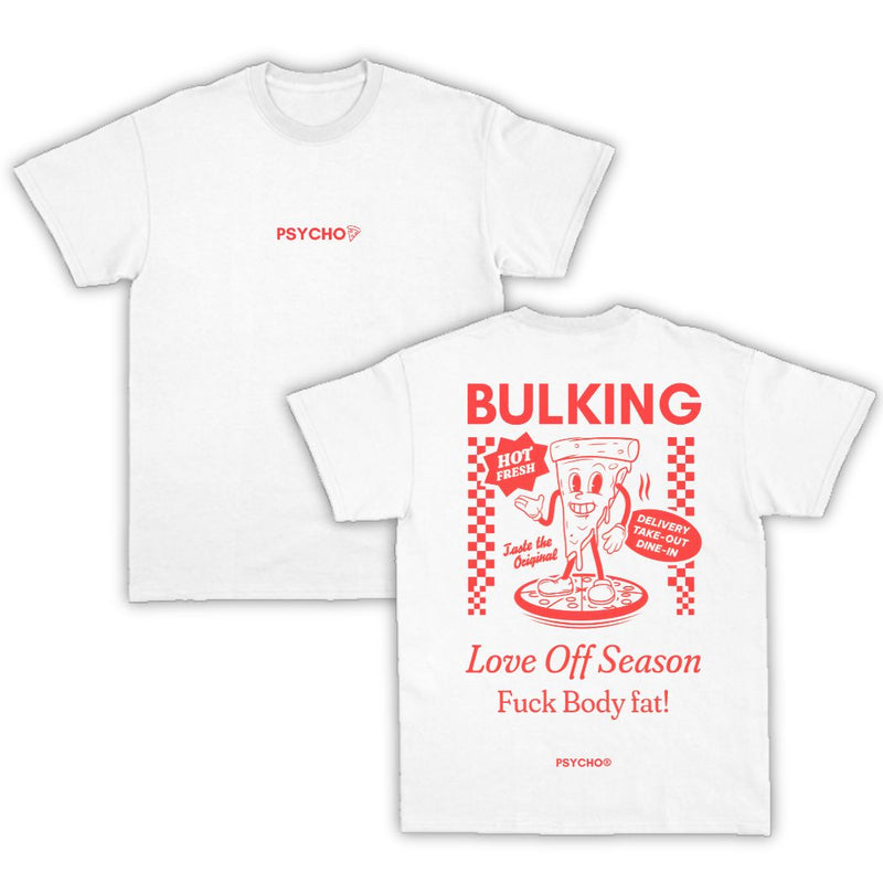 Camiseta Bulking Season - Branco