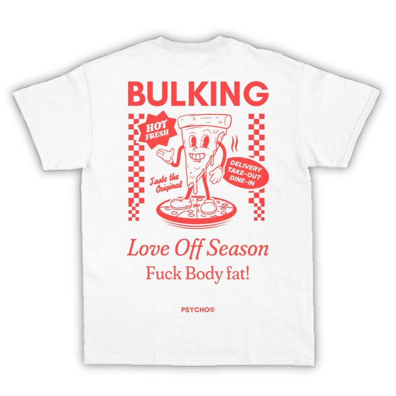 Camiseta Bulking Season - Branco