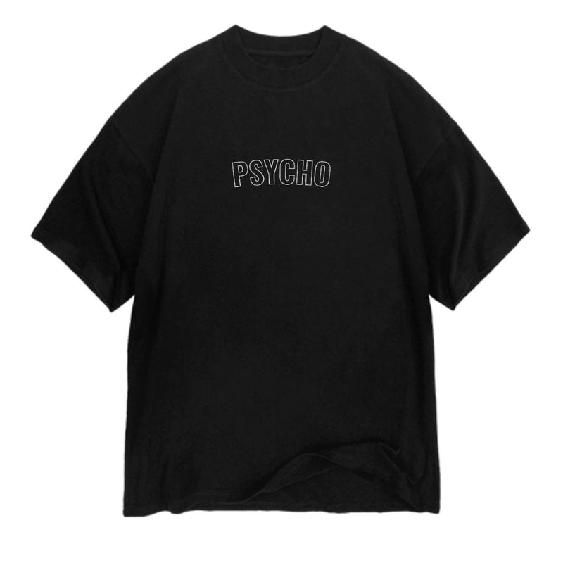 Oversized Psycho Minimalist V2 - Preto