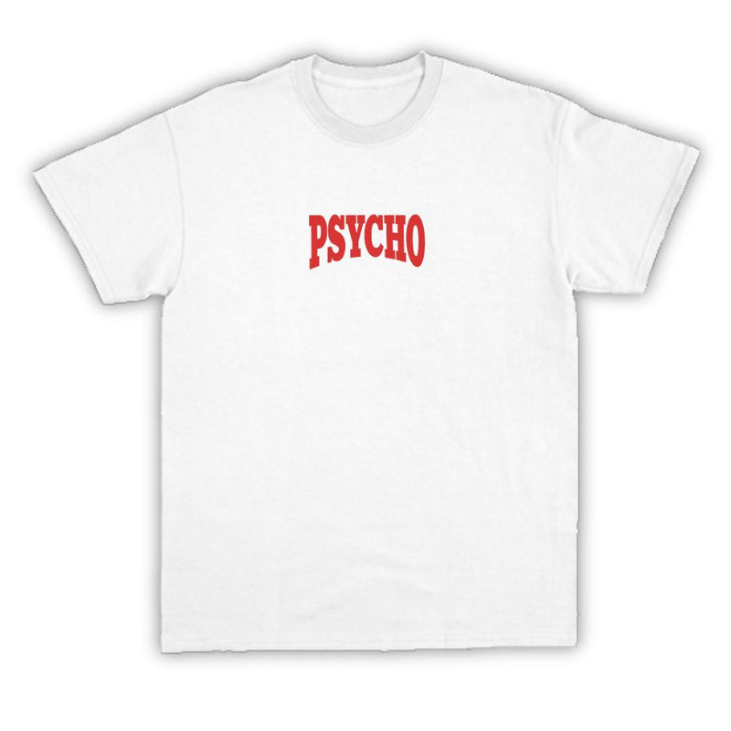 Camiseta Psycho Heart Flame - Branco