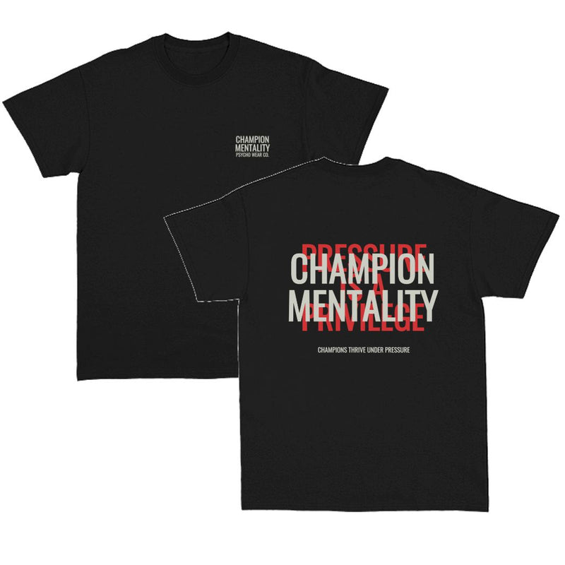 Camiseta Champion Mentality - Preto