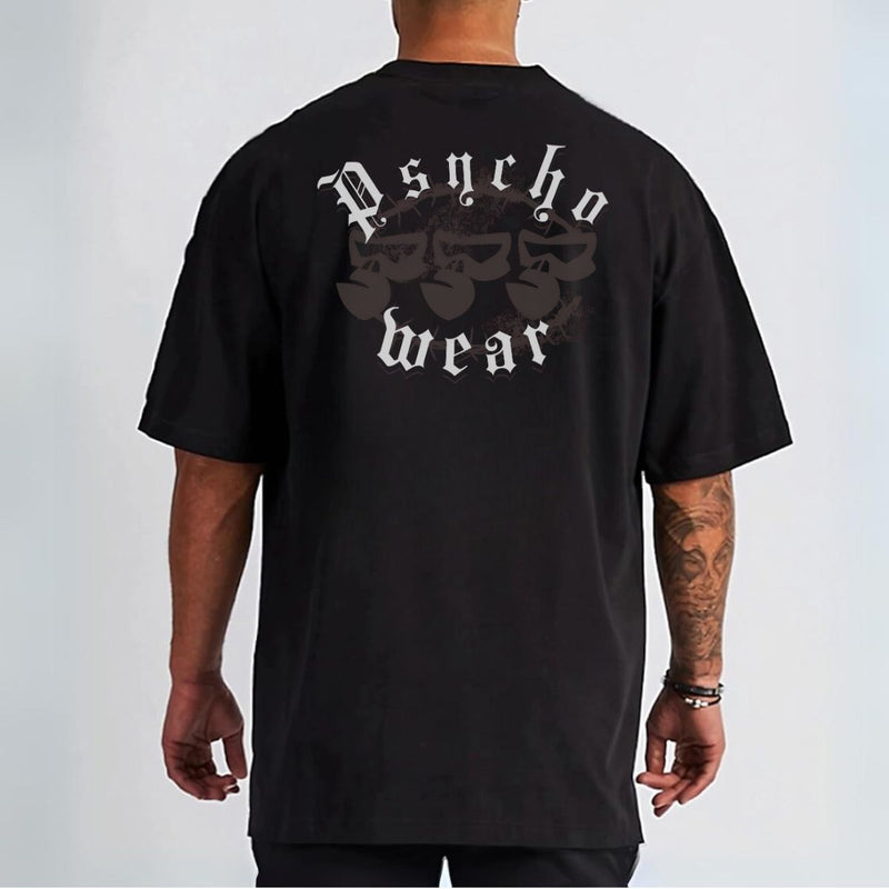 Oversized Psycho® Street - Preto