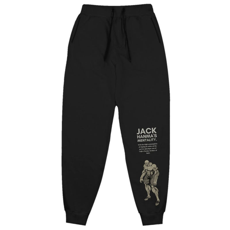 Calça De Moletom Jack Hanma - Preto