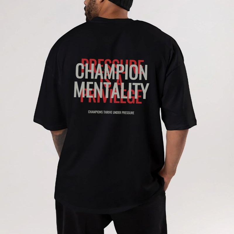 Oversized Champion Mentality - Preto