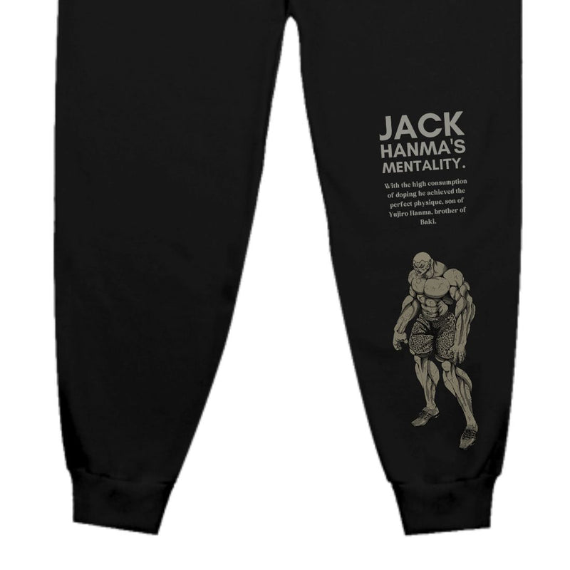 Calça De Moletom Jack Hanma - Preto