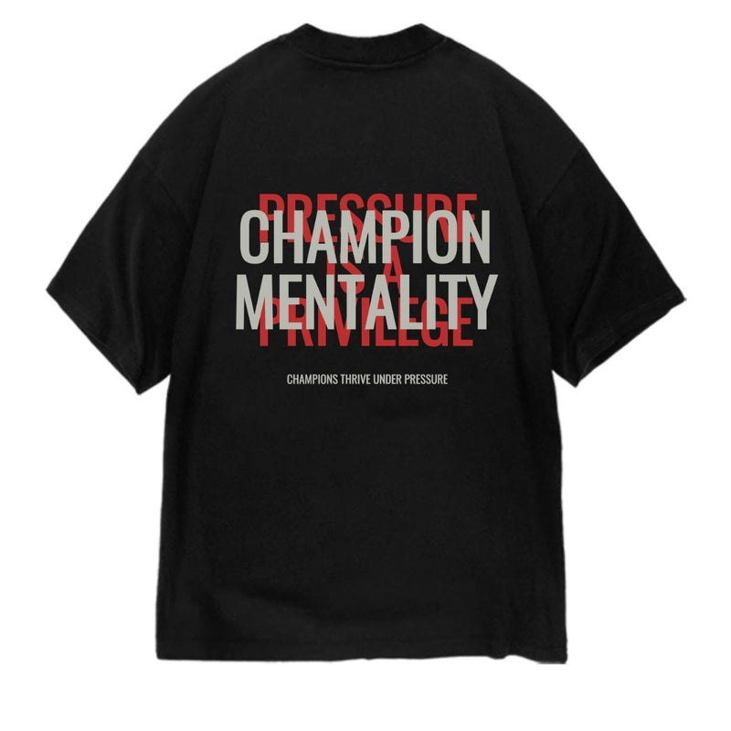 Oversized Champion Mentality - Preto