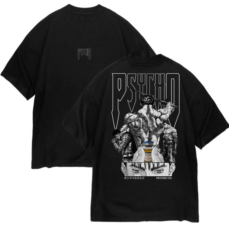 Oversized Psycho® Berserk - Preto