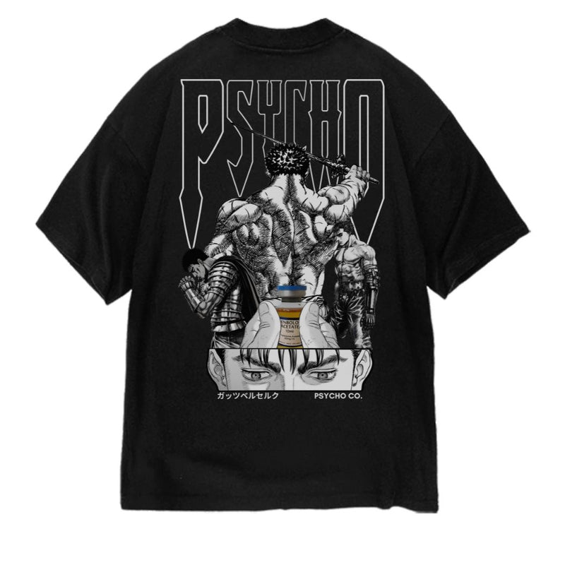 Oversized Psycho® Berserk - Preto