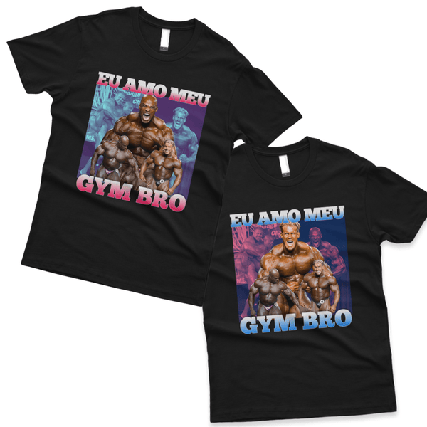 Combo 2 Camisetas Gym Bro