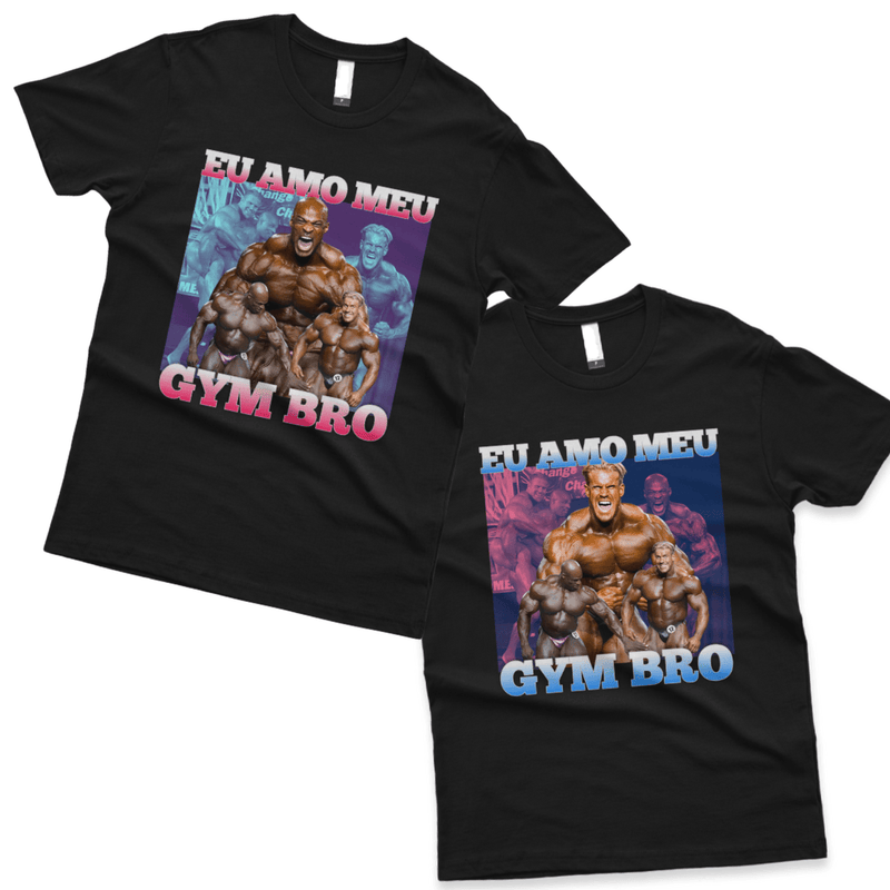 Combo 2 Camisetas Gym Bro - Psycho Wear