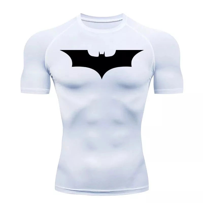 Camiseta Gym Batman Branco