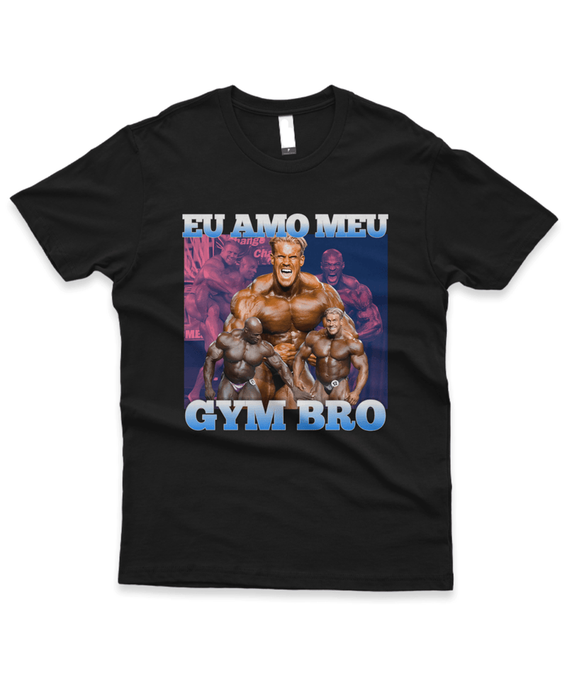 Camiseta Amo Meu Gym Bro 1 - Psycho Wear