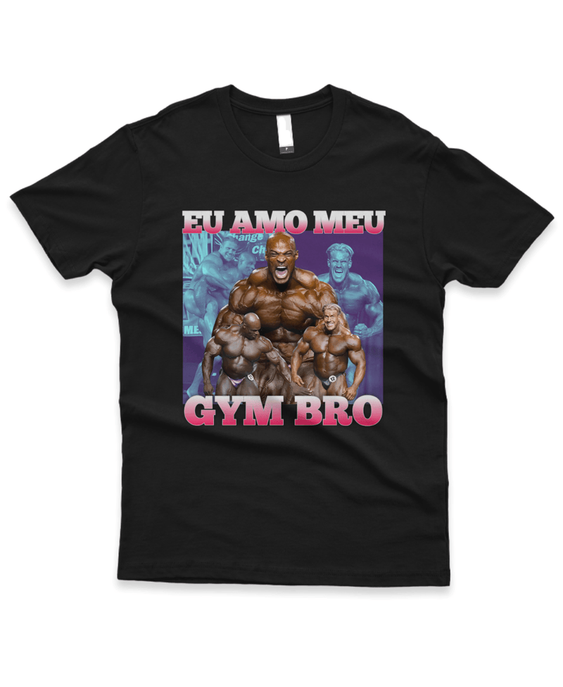 Camiseta Amo Meu Gym Bro 2 - Psycho Wear